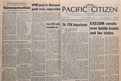 Pacific Citizen, Vol. 80, No. 9 (March 7, 1975) (ddr-pc-47-9)