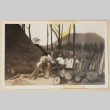 Four workers making lumber (ddr-densho-433-721)