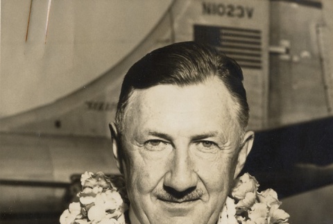 Man arriving in Hawai'i (ddr-njpa-1-176)
