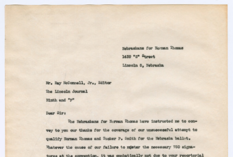 Letter from Joseph Ishikawa to Ray McConnell (ddr-densho-468-205)