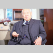 Mazaru Ogawa with Phi Beta Kappa key (ddr-densho-1007-488)