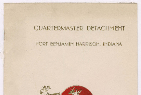Quartermaster Detachment Christmas Menu 1942 (ddr-densho-477-152)