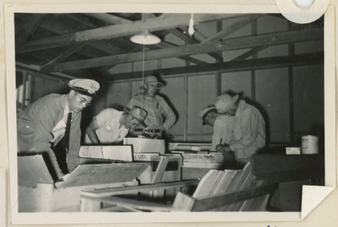 Baggage inspection at Tule Lake (ddr-densho-37-862)
