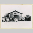 Mourners at M. Yamamoto's funeral (ddr-densho-37-2081)