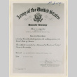 Honorable discharge for Robert S. Okubo (ddr-densho-37-1797)