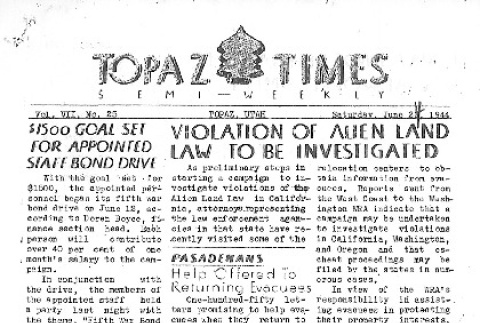 Topaz Times Vol. VII No. 25 (June 24, 1944) (ddr-densho-142-318)