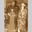 Haguroyama and his bride (ddr-njpa-4-10)
