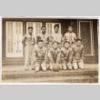 Group of young men in basketball uniforms (ddr-densho-383-513)