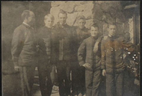 Six men in uniform (ddr-densho-355-660)