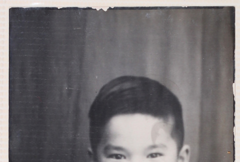 Photo of a boy (ddr-densho-483-418)