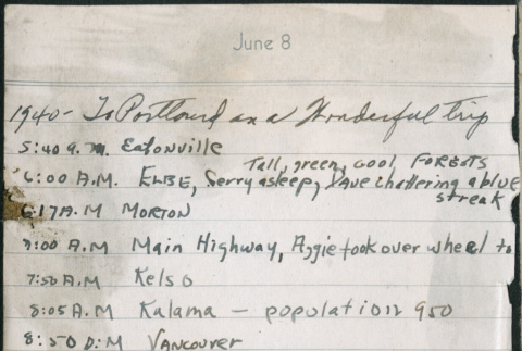 Page from diary (ddr-densho-523-122)