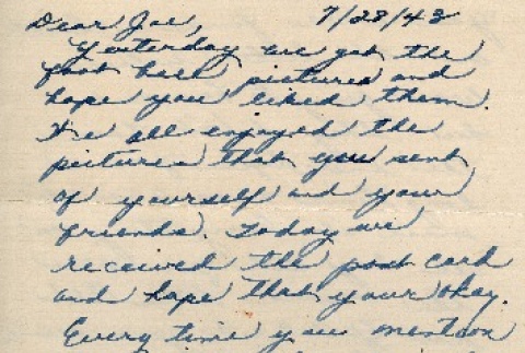 Letter to a Nisei man from his sister (ddr-densho-153-70)