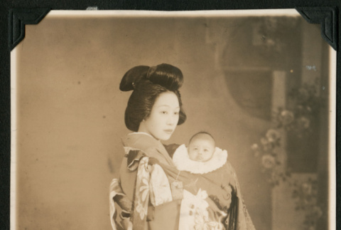 Woman and baby (ddr-densho-359-873)