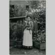 A woman holding a cat (ddr-densho-353-31)