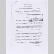 War Relocation Authority Citizen's Short-term request form for Iku Horiuchi (ddr-densho-560-18)