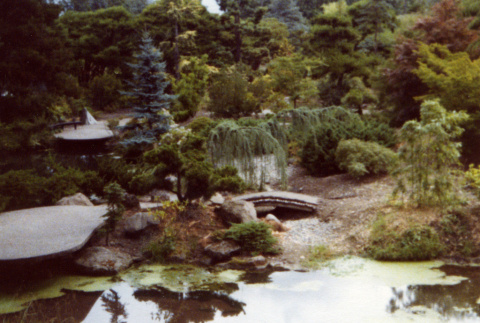 First pond by the Moon Bridge (ddr-densho-354-509)