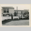 Hospital staff at anniversary event (ddr-densho-37-985)