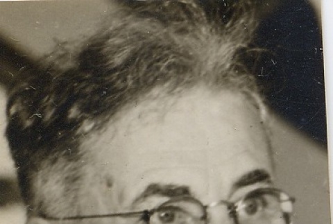 Man wearing leis (ddr-njpa-2-862)