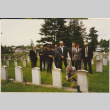 Group in cemetery (ddr-densho-466-560)