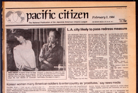 Pacific Citizen, Vol. 98, No. 4 (February 3, 1984) (ddr-pc-56-4)