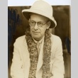 J. Walter Doyle wearing leis (ddr-njpa-2-249)