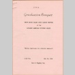 Program for the White River Valley JACL Chapter's Graduation Banquet (ddr-densho-277-212)
