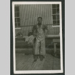 Man wearing cannery uniform (ddr-densho-540-85)