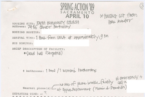 Housing for Spring Action '89 participants (ddr-densho-444-14)