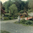 Statues in front of the Heart Bridge (ddr-densho-354-589)