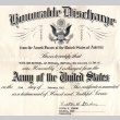 Honorable Discharge certificate for Ben Mayewaki (ddr-densho-563-56)