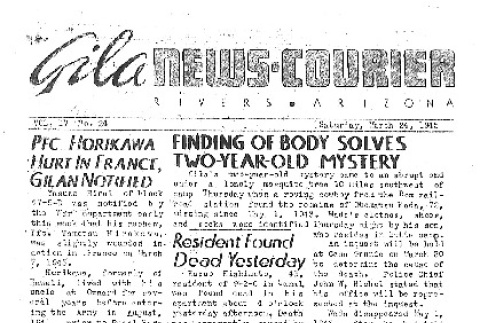 Gila News-Courier Vol. IV No. 24 (March 24, 1945) (ddr-densho-141-382)