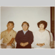 Unknown man, Henri and Tomoye Takahashi (ddr-densho-426-445)