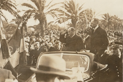 Edouard Daladier arriving in Tunisia (ddr-njpa-1-170)