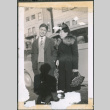 Tsutomu and Tsumu Fukuyama beside a car (ddr-densho-483-985)