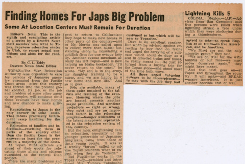 Clipping from Deseret News (ddr-densho-410-335)