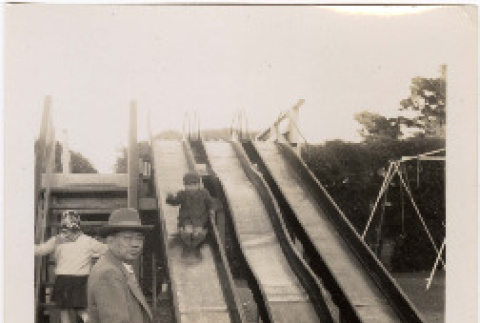 Photo, front and back (ddr-densho-426-39-mezzanine-a54ae05501)