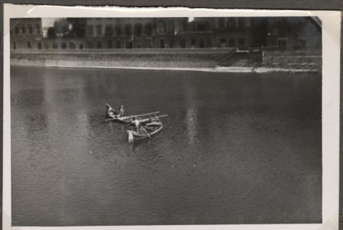 Two boats on river (ddr-densho-466-87)