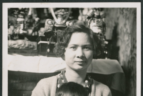 Photo of a mother and baby (ddr-densho-483-730)