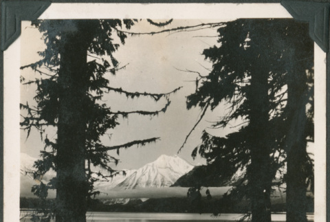 Postcard of Lake McDonald (ddr-densho-316-329)