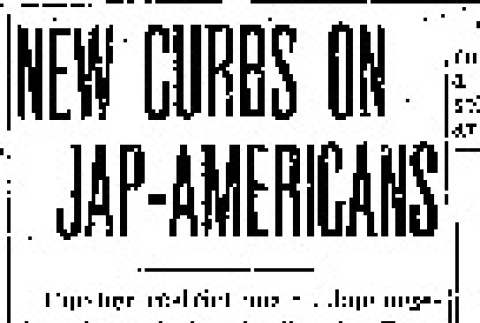 New Curbs on Jap-Americans (March 27, 1942) (ddr-densho-56-719)