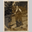 Tomoye (Nozawa) Takahashi in riding clothes (ddr-densho-426-1783)