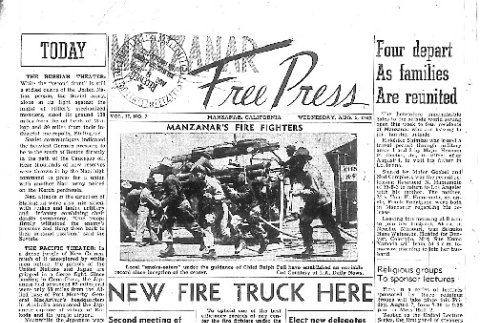 Manzanar Free Press Vol. II No. 7 (August 5, 1942) (ddr-densho-125-43)