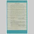 Power of Attorney to Yoshio Urakawa for Tomehichi Urakawa (ddr-densho-474-85)