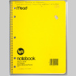 Notebook containing planning meeting notes for 70th anniversary celebration (ddr-densho-512-132)