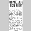 Complete Alien Ouster is Urged (February 11, 1942) (ddr-densho-56-618)