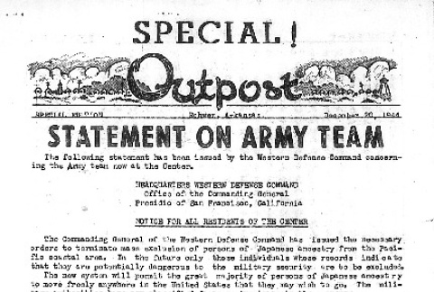 Rohwer Outpost Special Edition (December 20, 1944) (ddr-densho-143-229)