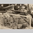 Adolf Hitler and Benito Mussolini riding in a car (ddr-njpa-1-663)