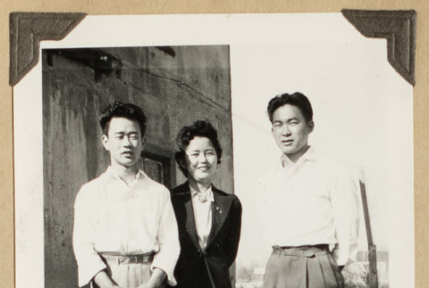 George, Rose, and Gary at Salt Lake (ddr-densho-542-438)