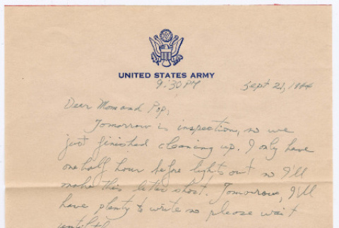 Letter from Tadashi Ishida to Mr. & Mrs. Y Ishida (ddr-densho-535-17)