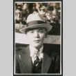 Photo of a man in a hat (ddr-densho-483-748)